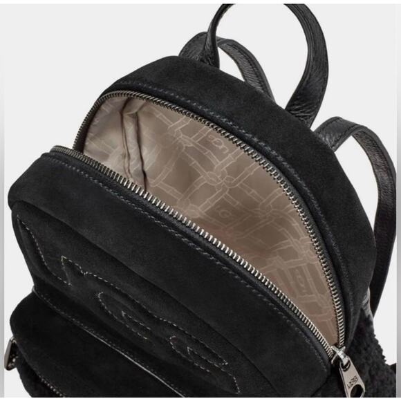 Ugg Dannie Mini Backpack Black Sherpa NWOT - Picture 4 of 5